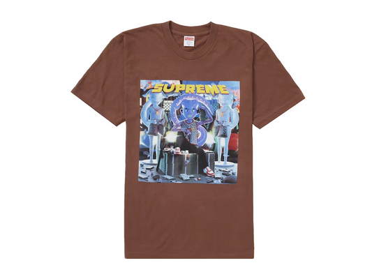 Supreme Richest Tee Brown