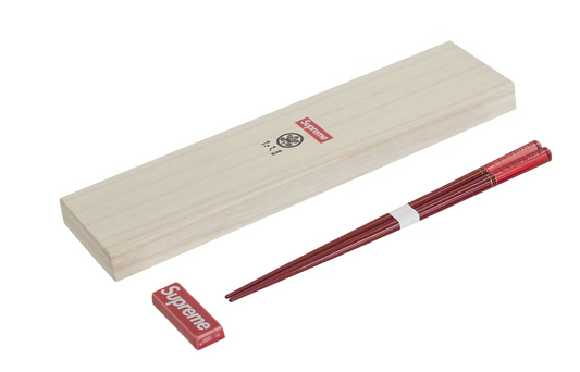 Supreme Chopstick Set Red