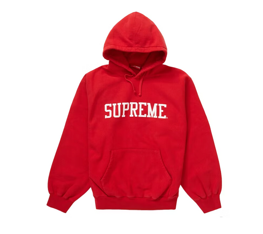 Supreme Varsity Hooded Sweatshirt Red