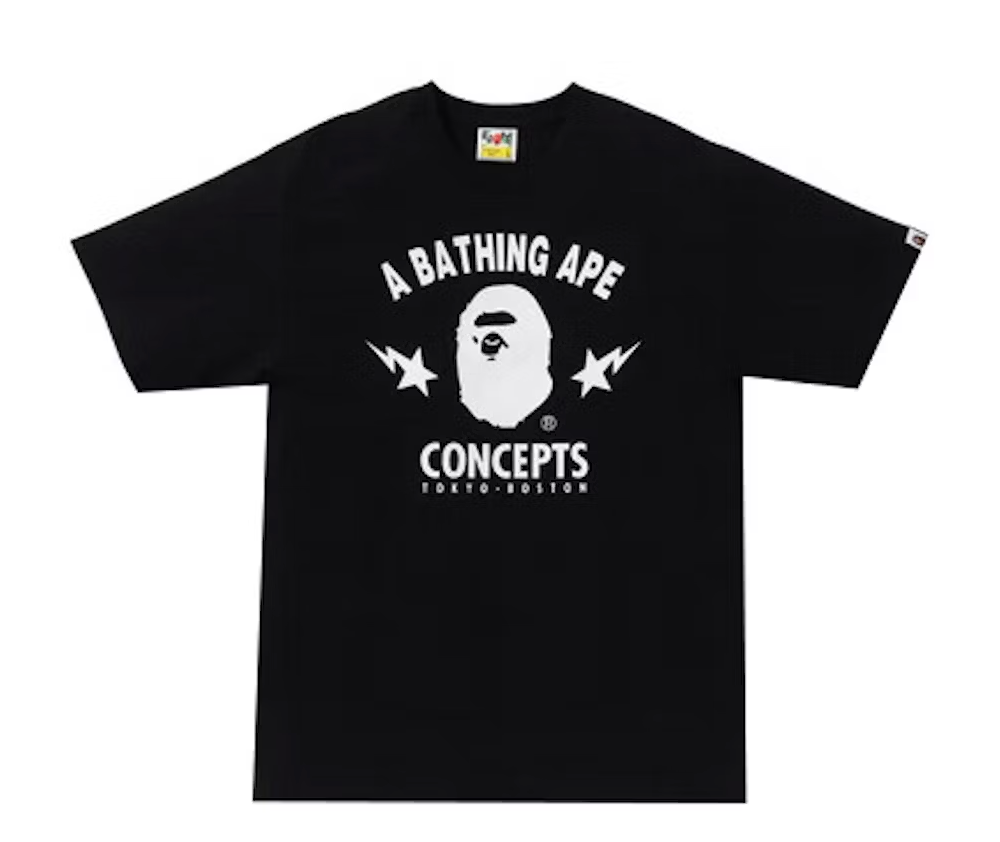 BAPE x Concepts Tee Black