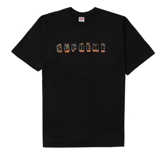 Supreme Stencil Tee Black