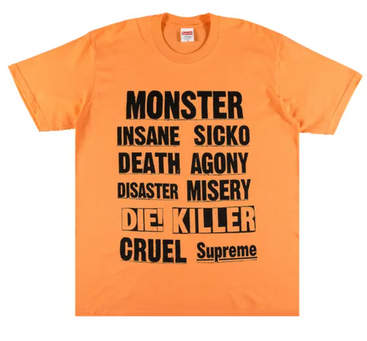 Supreme Monster Tee PEACH