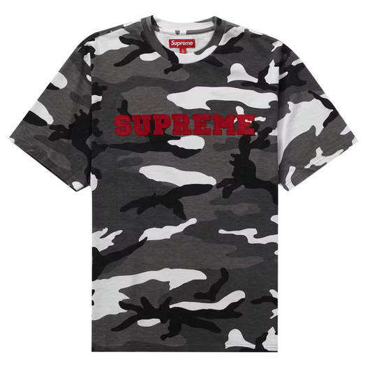 Supreme Collegiate S/S Top Snow Camo