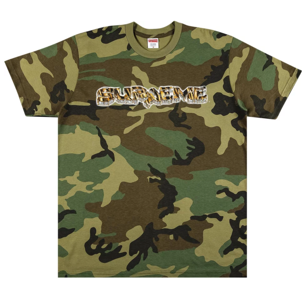Supreme Diamond Tee 'Woodland Camo'