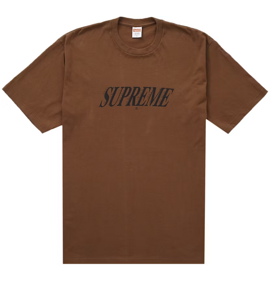 Supreme Slap Shot Tee Brown