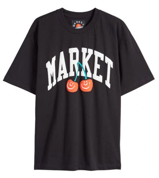 Airheads Market Cotton Graphic T-Shirt