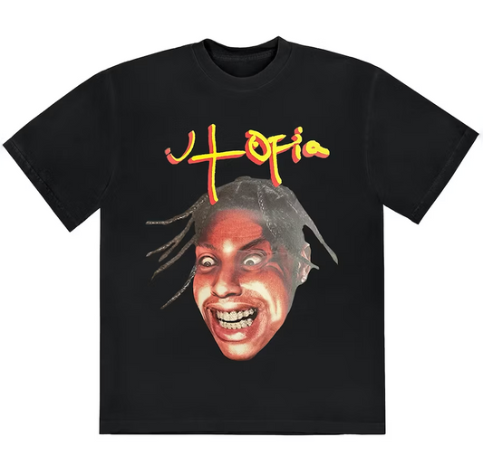 Travis Scott Utopia II Tee Black