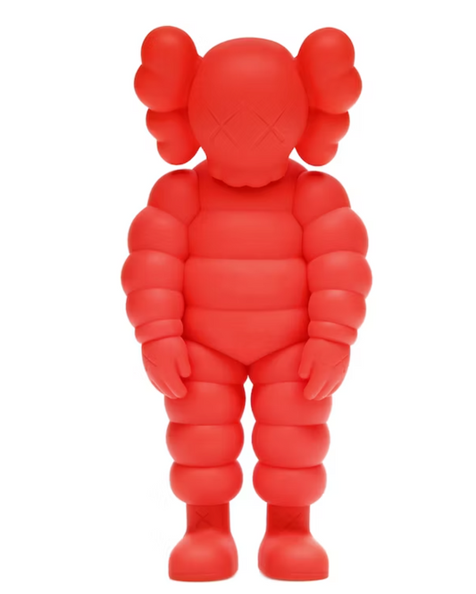 KAWS What Party Vinyl Figure Orange