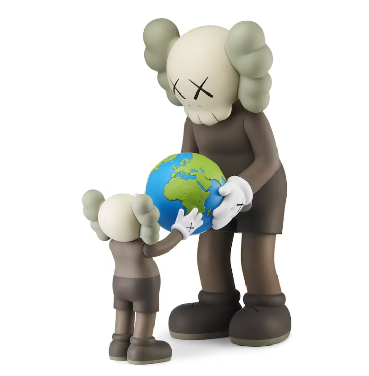 KAWS THE PROMISE Vinyl Figure Brown