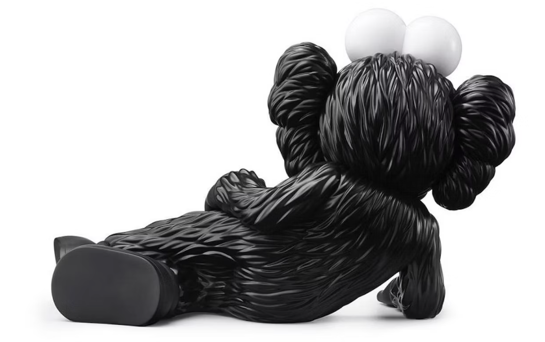 KAWS TIME OFF Vinyl Figure Black