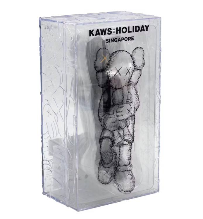 KAWS Holiday Singapore Vinyl Figure Black
