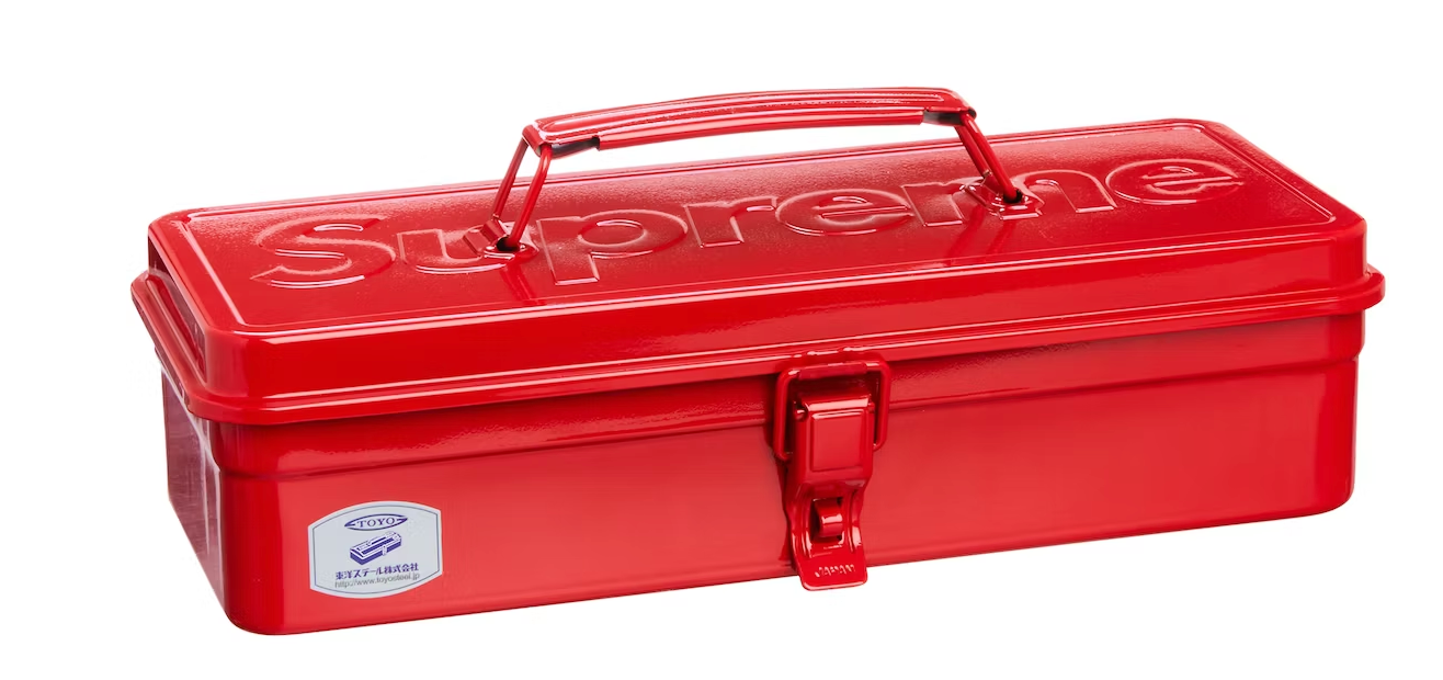 Supreme TOYO Steel T-320 Toolbox Red