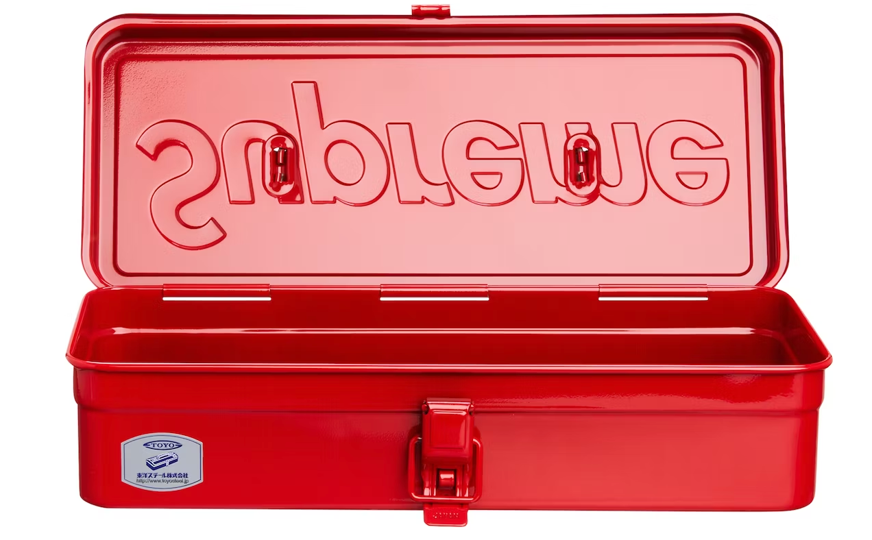 Supreme TOYO Steel T-320 Toolbox Red