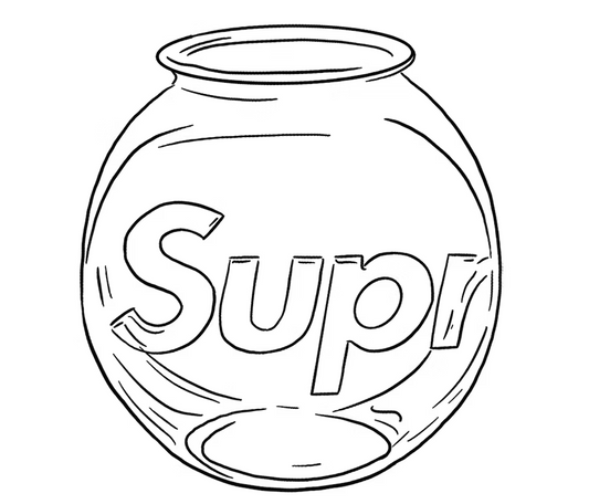 Supreme Fish Bowl Clear