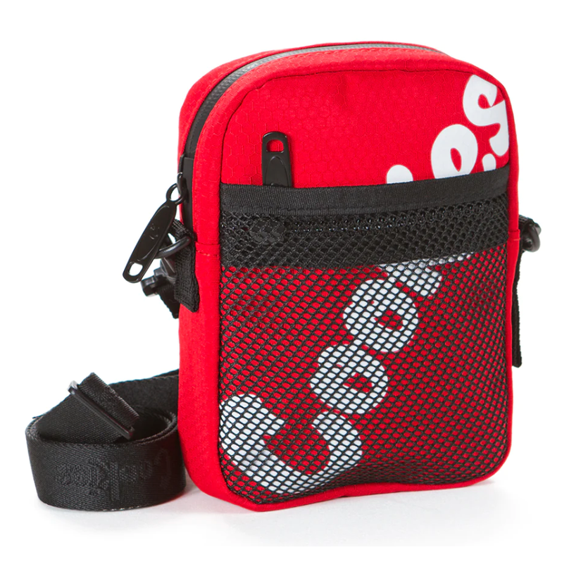LAYERS SMELL PROOF HONEYCOMB NYLON SHOULDER BAG