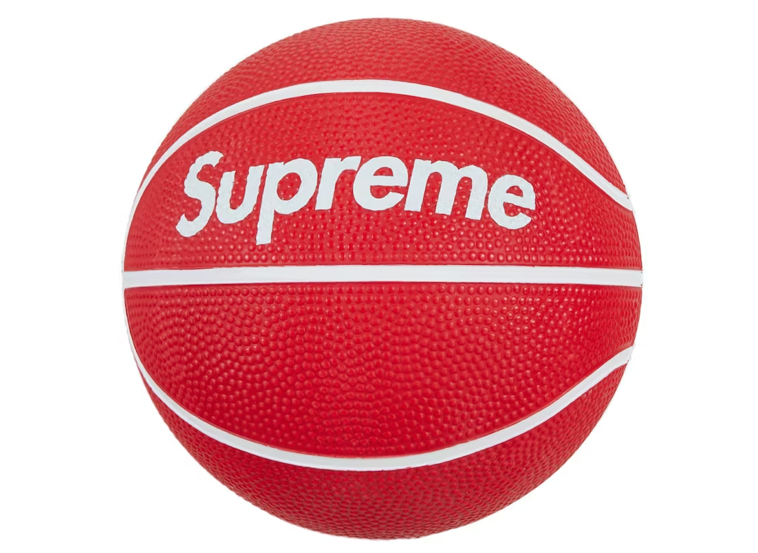 Supreme Spalding Mini Basketball Hoop Red