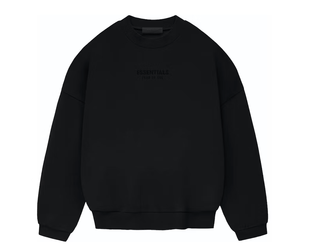 Fear of God Essentials Crewneck Jet Black