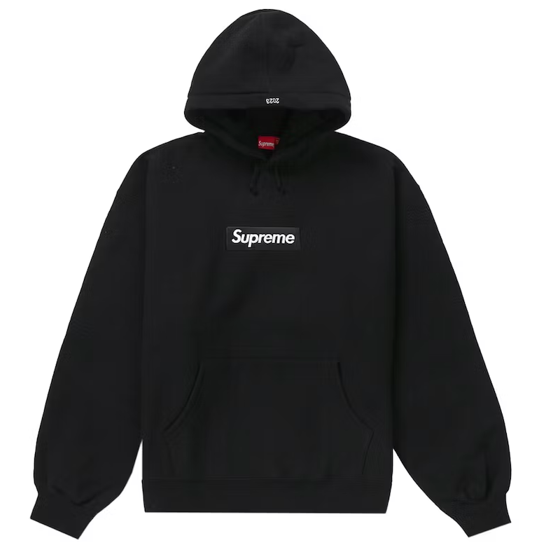 Supreme Box Logo Hooded Sweatshirt (FW23) Black