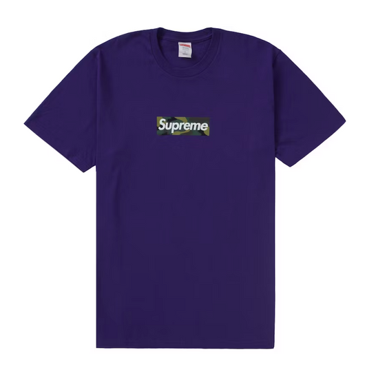 Supreme Box Logo Tee (FW23) Purple