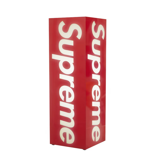 Supreme Box Logo Lamp Red