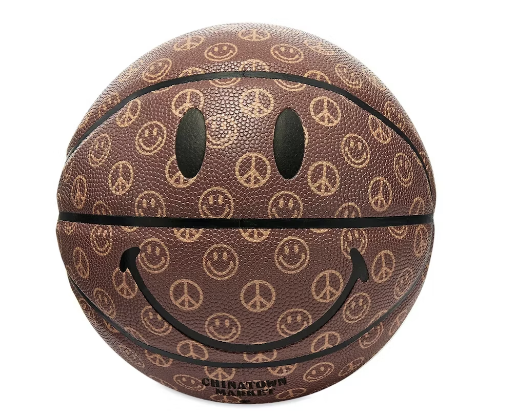 Chinatown Market Smiley Cabana Basketball Brown