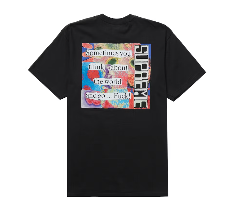 Supreme Static Tee Black