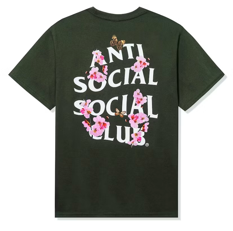 Anti Social Social Club Kkoch Tee Olive