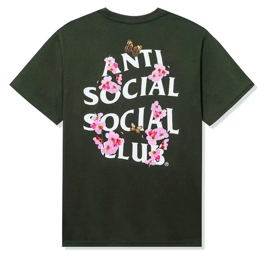 Anti Social Social Club Kkoch Tee Olive