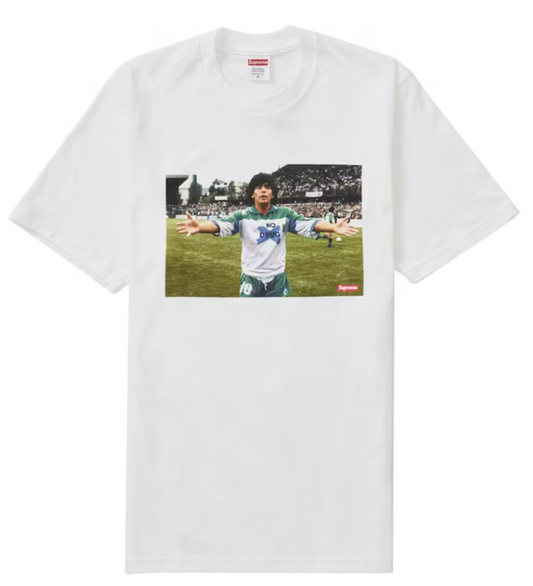 Supreme Maradona Tee White