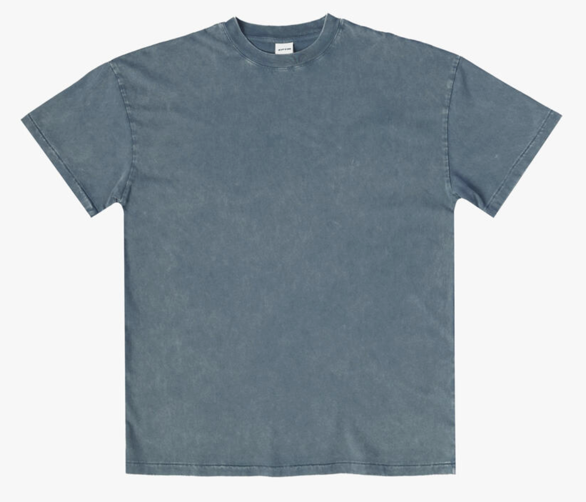 PERFECT VINTAGE TEE DENIM BLUE