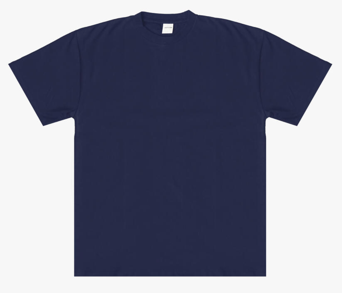 PERFECT BOXY TEE NAVY