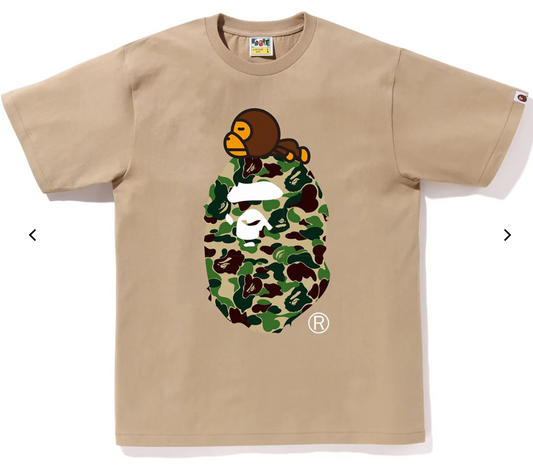 ABC CAMO MILO ON BIG APE HEAD TEE