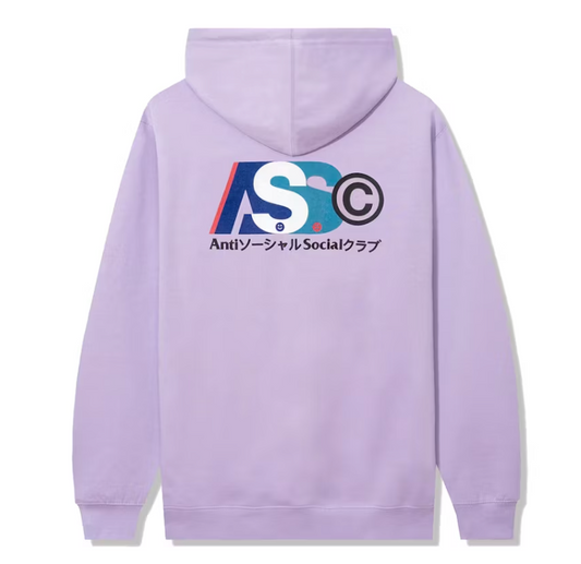 Anti Social Social Club Build Up Hoodie Lavender