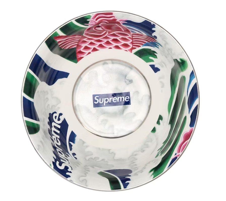 Supreme Waves Ceramic Bowl Multicolor