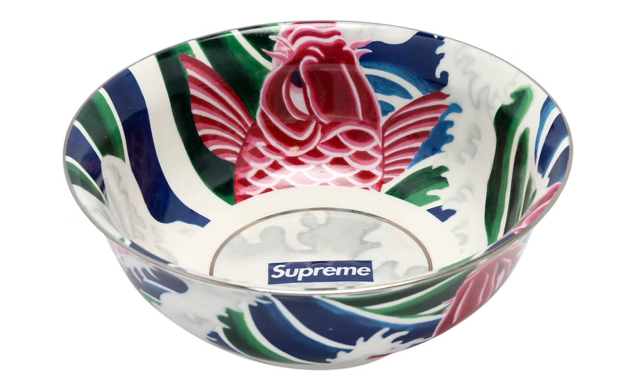 Supreme Waves Ceramic Bowl Multicolor