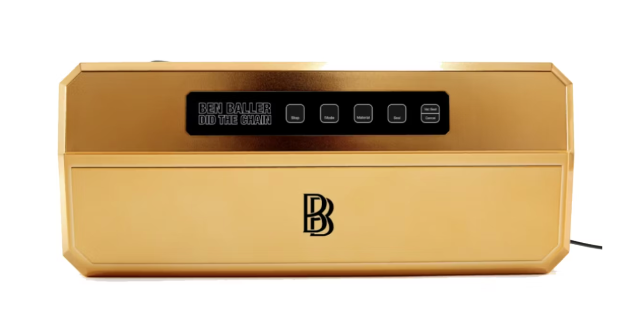 Ben Baller Ben Baller NTWRK Vacuum Sealer Gold