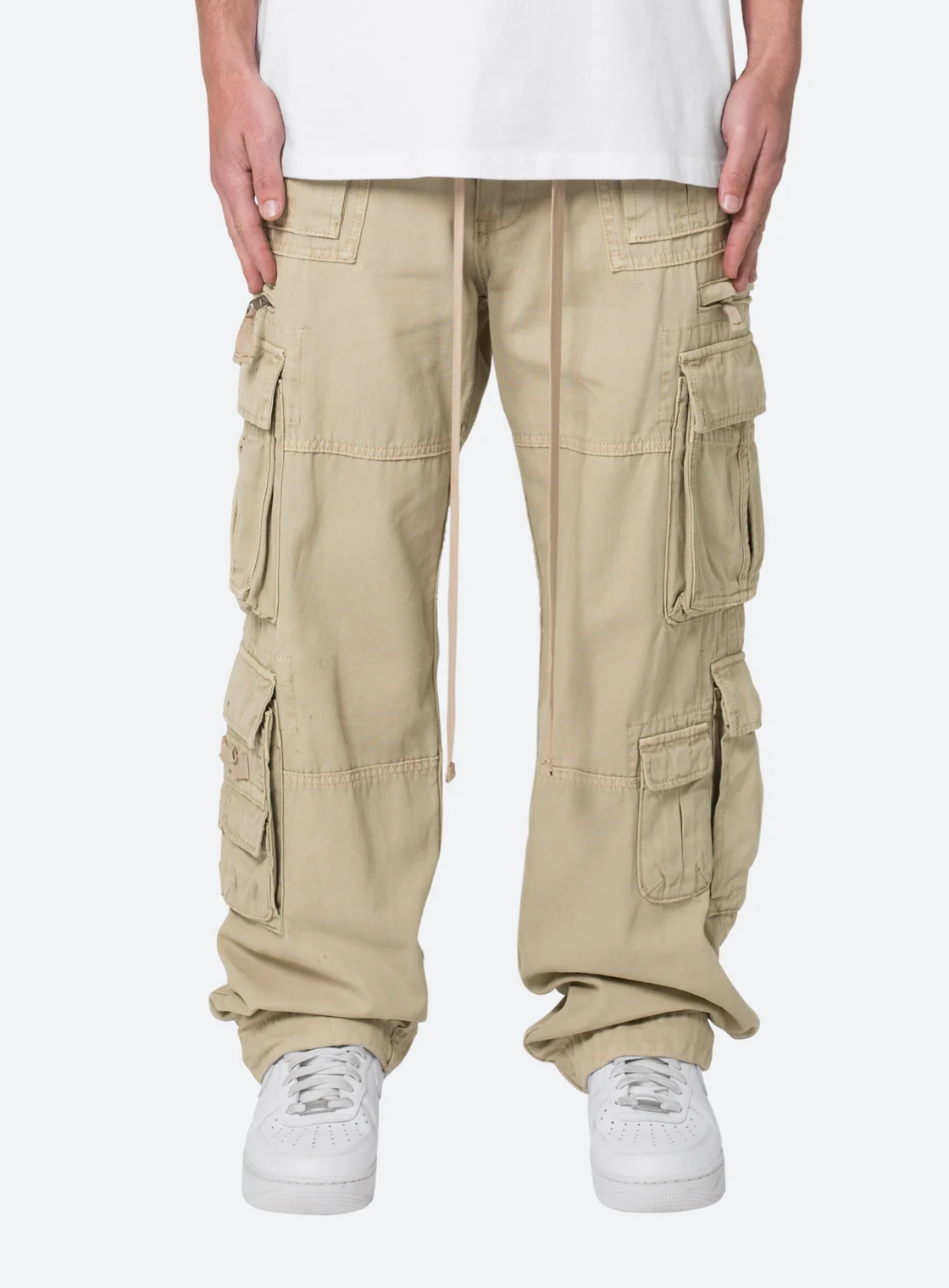 Military Cargo Pants - Brown