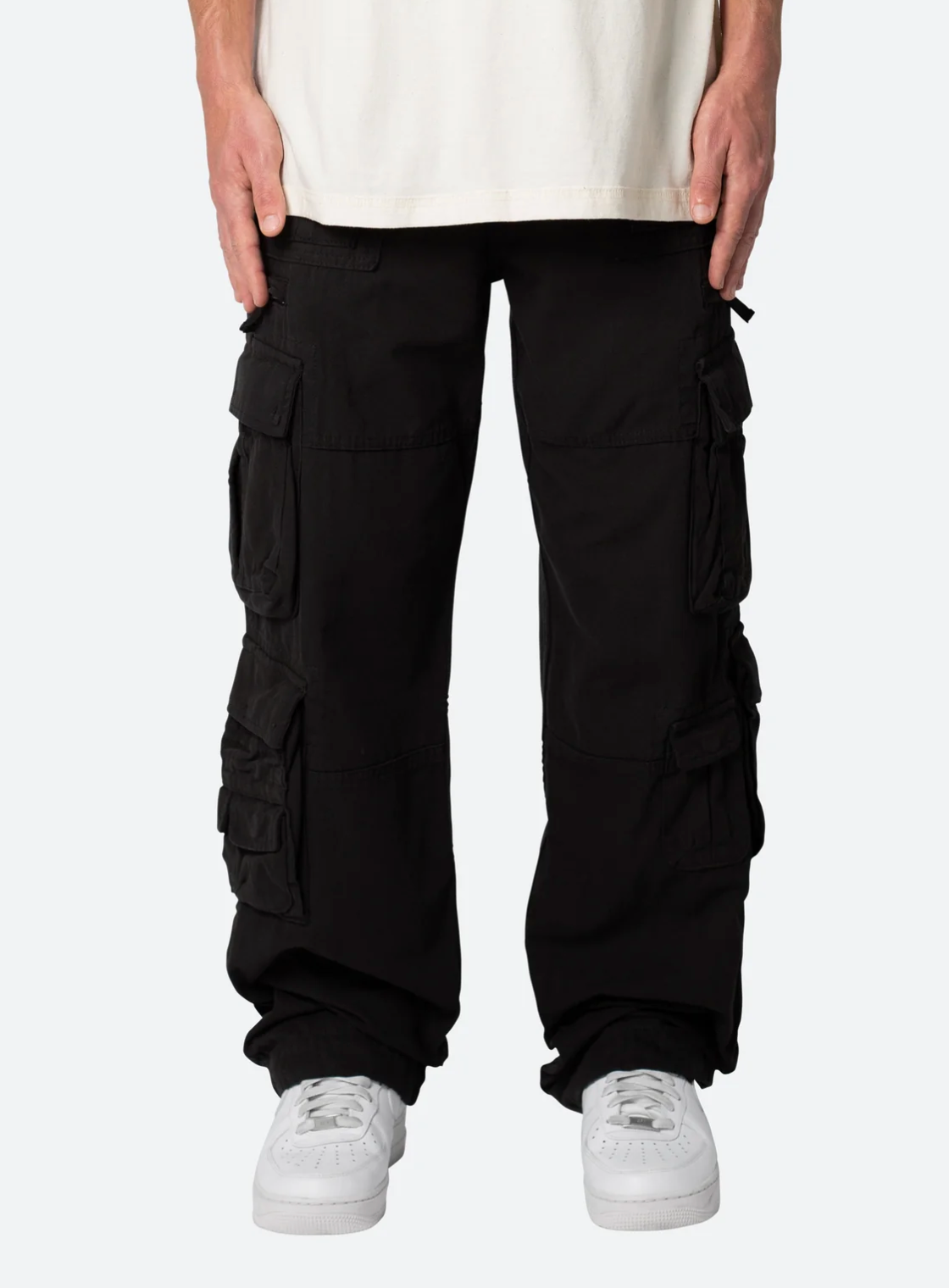 Military Cargo Pants - Black