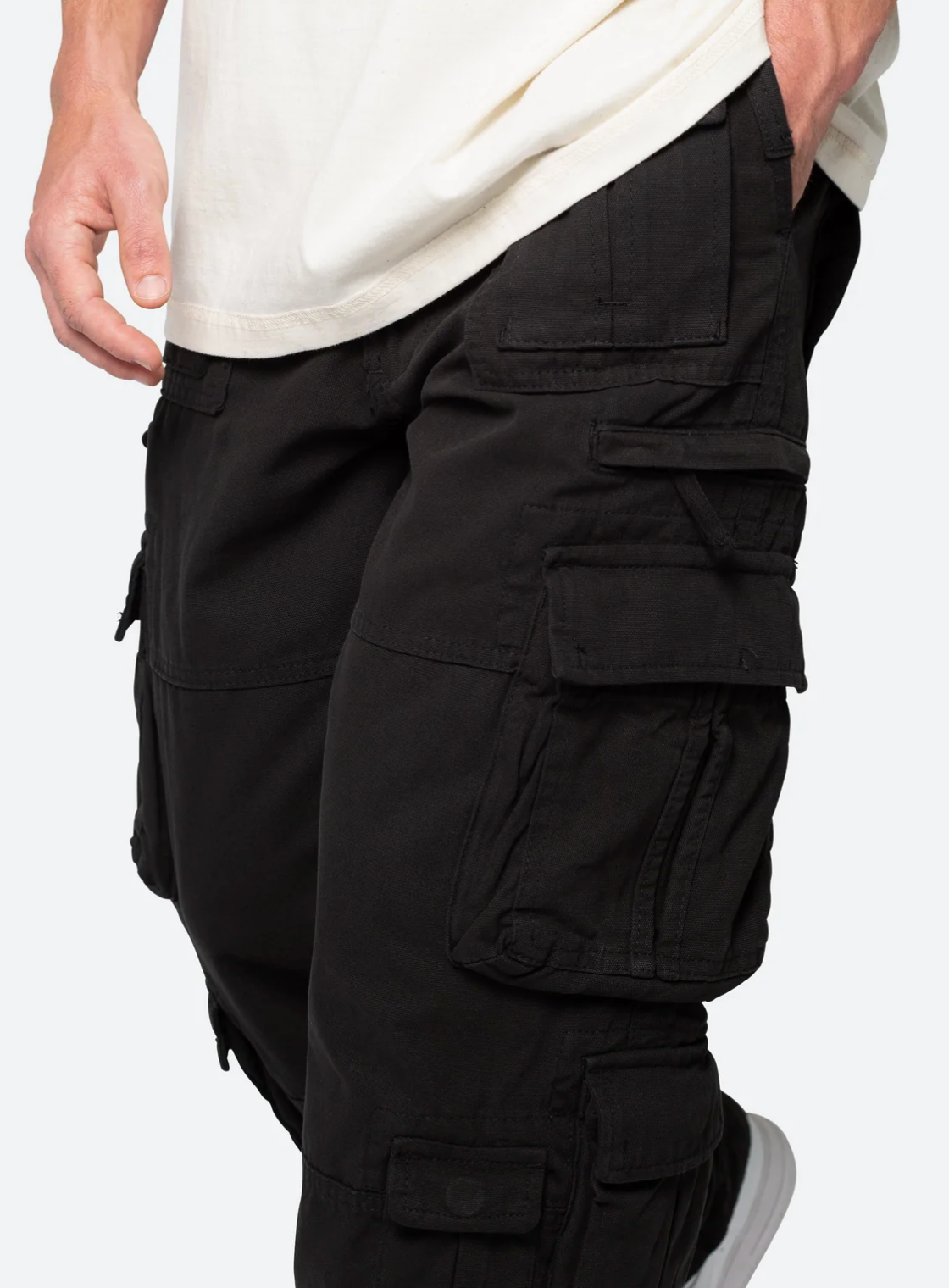 Military Cargo Pants - Black