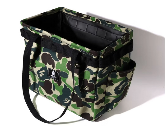 BAPE ABC Camo Container Bag Green