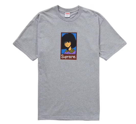 Supreme Emo Tee Heather Grey