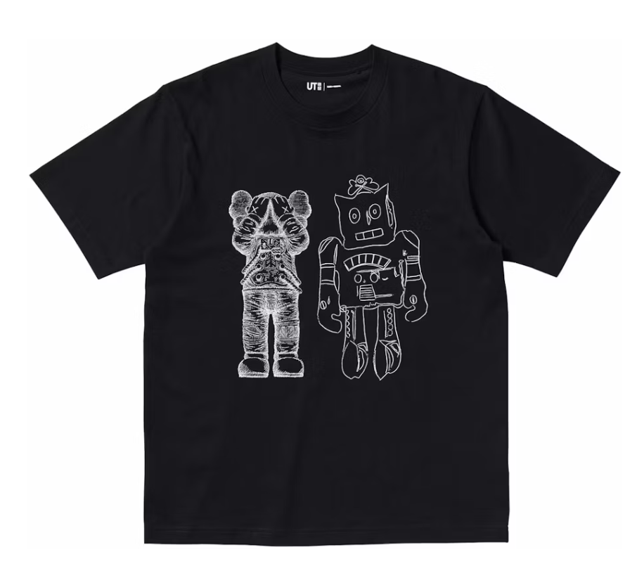 KAWS x Uniqlo Warhol UT Graphic 476351 T-shirt Black