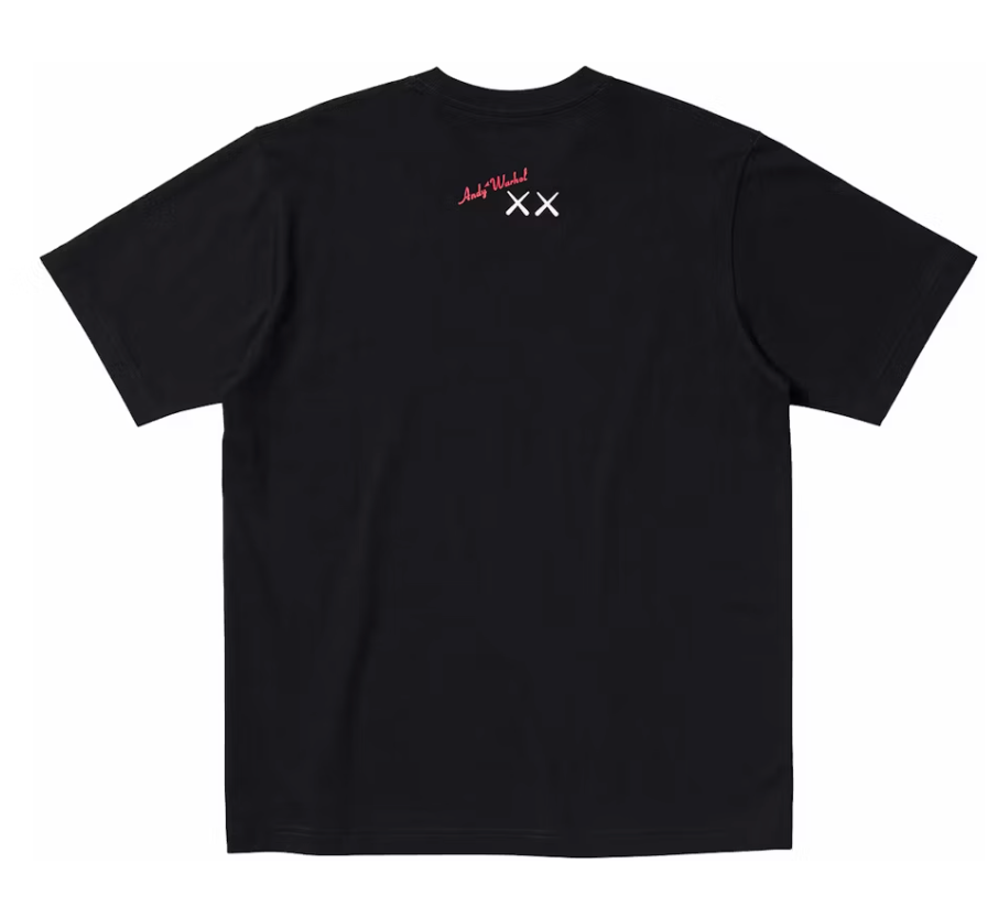 KAWS x Uniqlo Warhol UT Graphic 476351 T-shirt Black