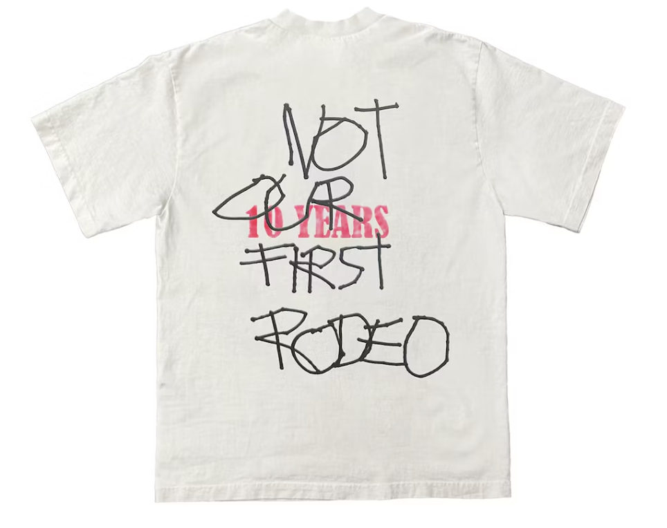 Travis Scott Rodeo Tee White