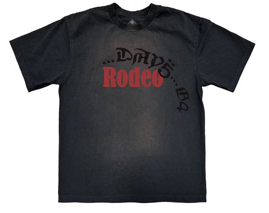 Travis Scott Cactus Jack x Sp5der Days Before Rodeo I Tee Black