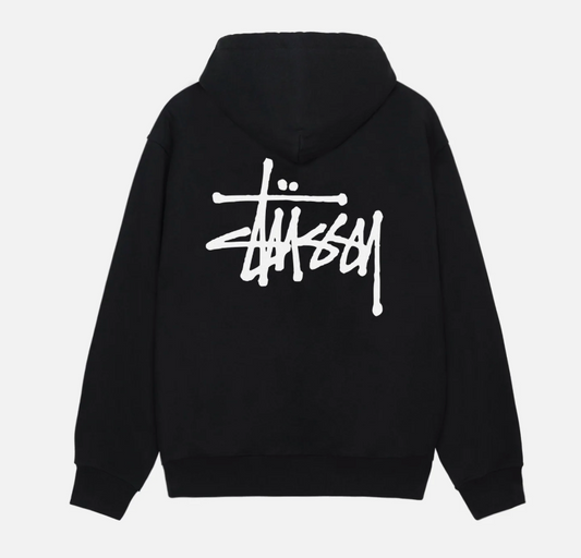 BASIC STÜSSY HOODIE BLACK