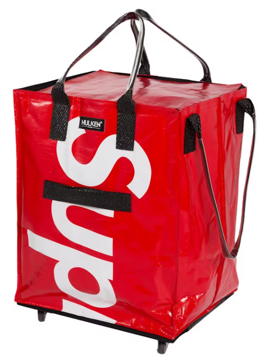 Supreme Hulken Rolling Tote Bag Red