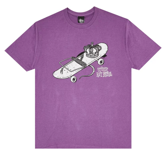 Stussy Skate Trap Tee 'Purple'