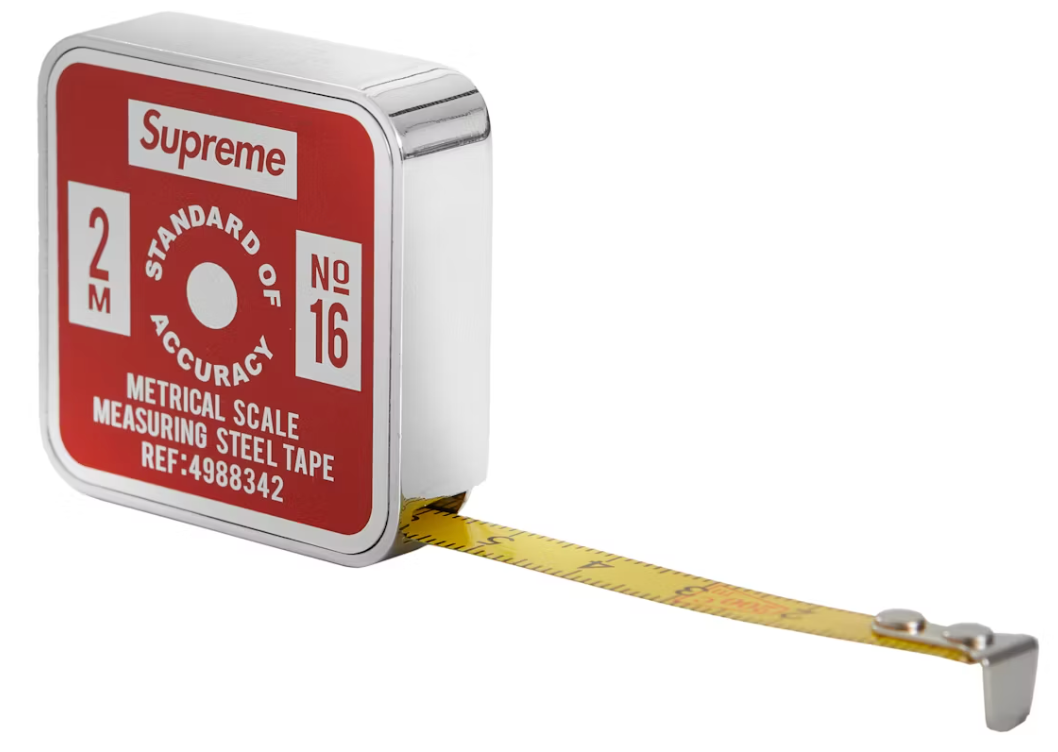 Supreme Penco Tape Measure (Metric) Red