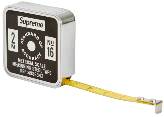 Supreme Penco Tape Measure (Metric) Black